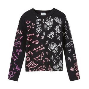 Girls Crop Top, Size 10